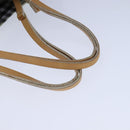 BURBERRY Nova Check Hand Bag Nylon Yellow Auth ti2489-7