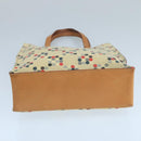 BURBERRY Blue Label Tote Bag Canvas Beige Auth ti2494-5