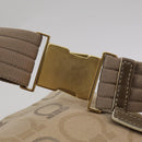 Salvatore Ferragamo Waist bag Canvas Beige Auth ti2497-8