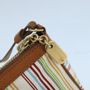 BALLY Accessory Pouch Nylon White Auth ti2505-10