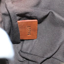 BALLY Accessory Pouch Nylon White Auth ti2505-17