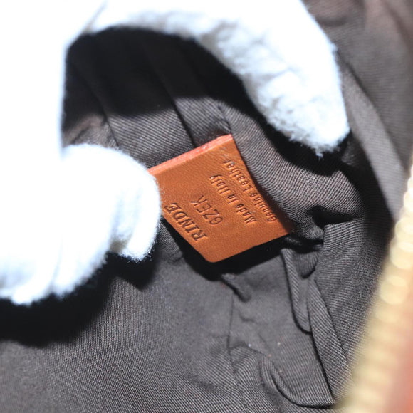 BALLY Accessory Pouch Nylon White Auth ti2505