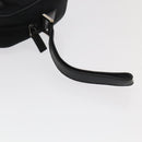 GUCCI GG Canvas Clutch Bag Leather 3Set Black Auth ti2507-6