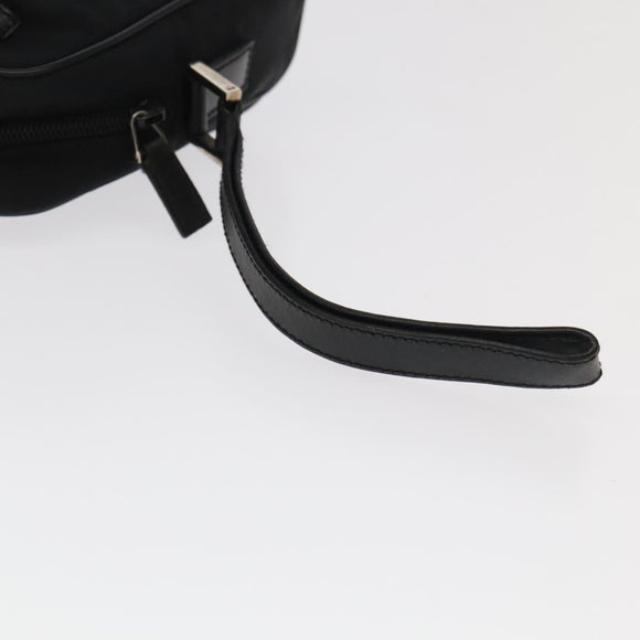 GUCCI GG Canvas Clutch Bag Leather 3Set Black Auth ti2507