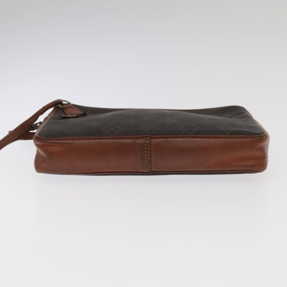 LOUIS VUITTON Monogram Clutch Bag 2Set LV Auth ti2508