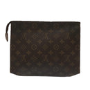 LOUIS VUITTON Monogram Clutch Bag 2 Set LV Auth ti2508-3