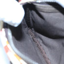 BALLY Accessory Pouch Canvas White Silver Auth ti2511-18