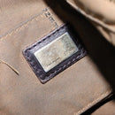 FENDI Zucca Canvas Shoulder Bag Brown Black Auth ti2513-18