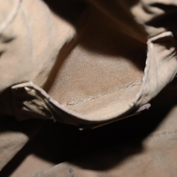 FENDI Zucca Canvas Shoulder Bag Brown Black Auth ti2513