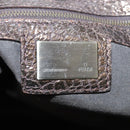 FENDI Hand Bag Leather Brown Auth ti2514-17