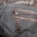 FENDI Hand Bag Leather Brown Auth ti2514-20