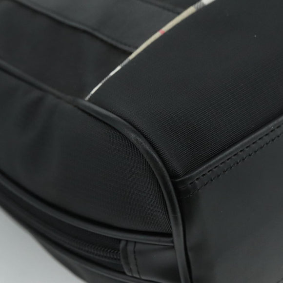 BURBERRY Golf Hand Bag Nylon Black Auth ti2520