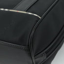 BURBERRY Golf Hand Bag Nylon Black Auth ti2520-12