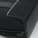 BURBERRY Golf Hand Bag Nylon Black Auth ti2520-13