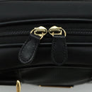 BURBERRY Golf Hand Bag Nylon Black Auth ti2520-15