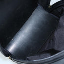 BURBERRY Golf Hand Bag Nylon Black Auth ti2520-16