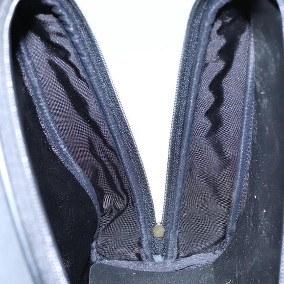 BURBERRY Golf Hand Bag Nylon Black Auth ti2520