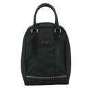 BURBERRY Golf Hand Bag Nylon Black Auth ti2520-2