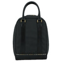 BURBERRY Golf Hand Bag Nylon Black Auth ti2520-3