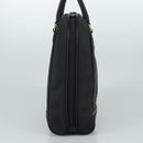 BURBERRY Golf Hand Bag Nylon Black Auth ti2520-4