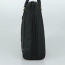 BURBERRY Golf Hand Bag Nylon Black Auth ti2520-5