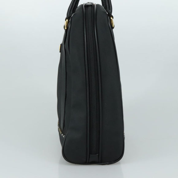 BURBERRY Golf Hand Bag Nylon Black Auth ti2520