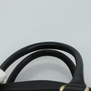 BURBERRY Golf Hand Bag Nylon Black Auth ti2520-8