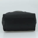 BURBERRY Golf Hand Bag Nylon Black Auth ti2520-5