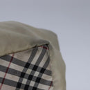 BURBERRY Blue Label Hand Bag Nylon Beige Auth ti2526-16