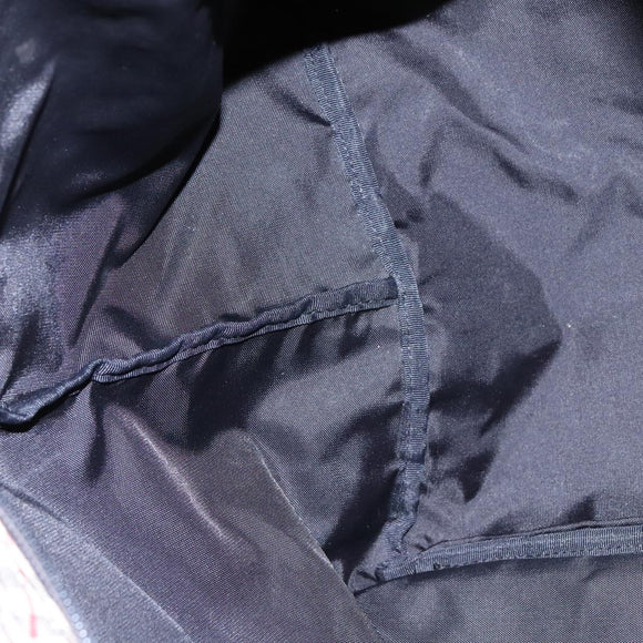 BURBERRY Blue Label Hand Bag Nylon Beige Auth ti2526