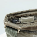 PRADA Shoulder Bag Nylon Gray Silver Auth ti2544-10