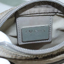 PRADA Shoulder Bag Nylon Gray Silver Auth ti2544-17