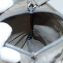 PRADA Shoulder Bag Nylon Gray Silver Auth ti2544-19