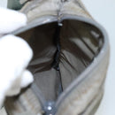 PRADA Shoulder Bag Nylon Gray Silver Auth ti2544-20