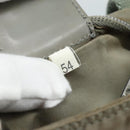 PRADA Shoulder Bag Nylon Gray Silver Auth ti2544-12