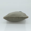 PRADA Shoulder Bag Nylon Gray Silver Auth ti2544-9