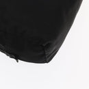 PRADA Pouch Nylon Black Silver Auth ti2545-16