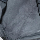 PRADA Pouch Nylon Black Silver Auth ti2545-10