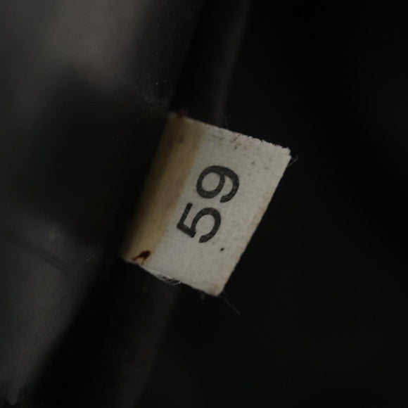 PRADA Pouch Nylon Black Silver Auth ti2545