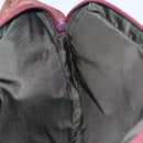 PRADA Shoulder Bag Nylon Red Silver Auth ti2546-23