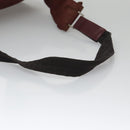 PRADA Shoulder Bag Nylon Red Silver Auth ti2546-9