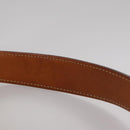 PRADA Shoulder Bag Nylon Leather Beige Brown Silver Auth ti2547-8