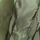 PRADA Hand Bag Nylon Khaki Silver Auth ti2552-20