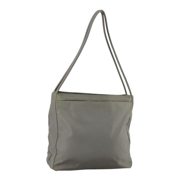 PRADA Tote Bag Nylon Gray Auth ti2553