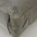 PRADA Tote Bag Nylon Gray Auth ti2553-9