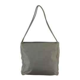 PRADA Tote Bag Nylon Gray Auth ti2553 - 0