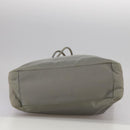 PRADA Tote Bag Nylon Gray Auth ti2553-5