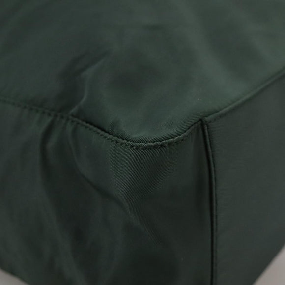 PRADA Tote Bag Nylon Green Auth ti2554