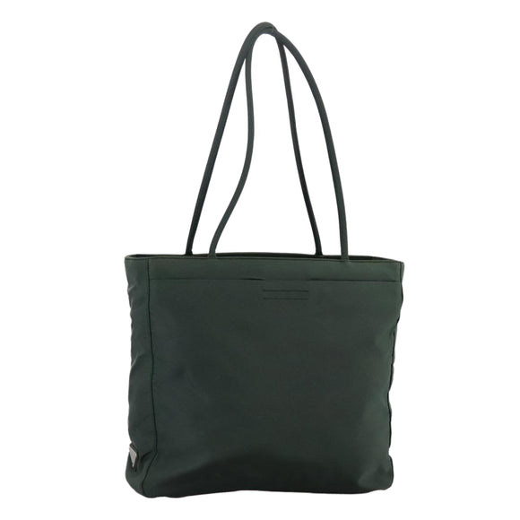 PRADA Tote Bag Nylon Green Auth ti2554