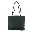 PRADA Tote Bag Nylon Green Auth ti2554-13